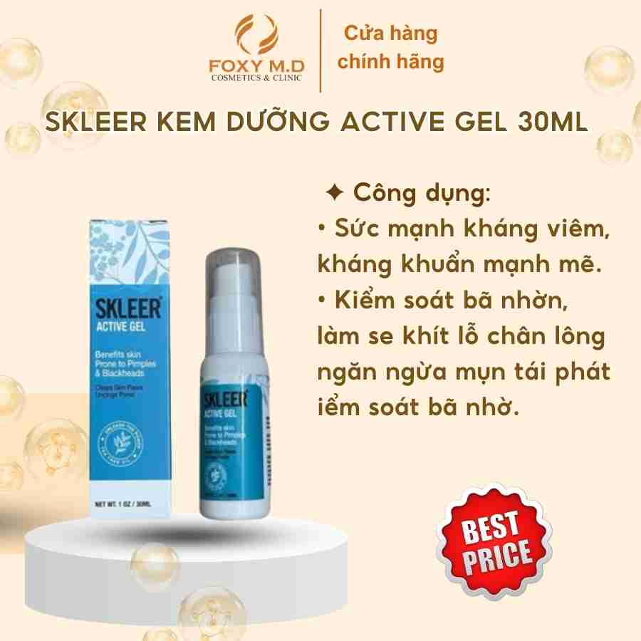 Skleer KEM DƯỠNG Active Gel 30ml